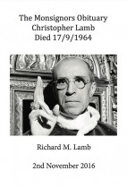 The Obituary of Monsignor Lamb (Joseph Cuthbert)