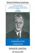 Richard Anthony Lamb Esq. The Conservative Candidate